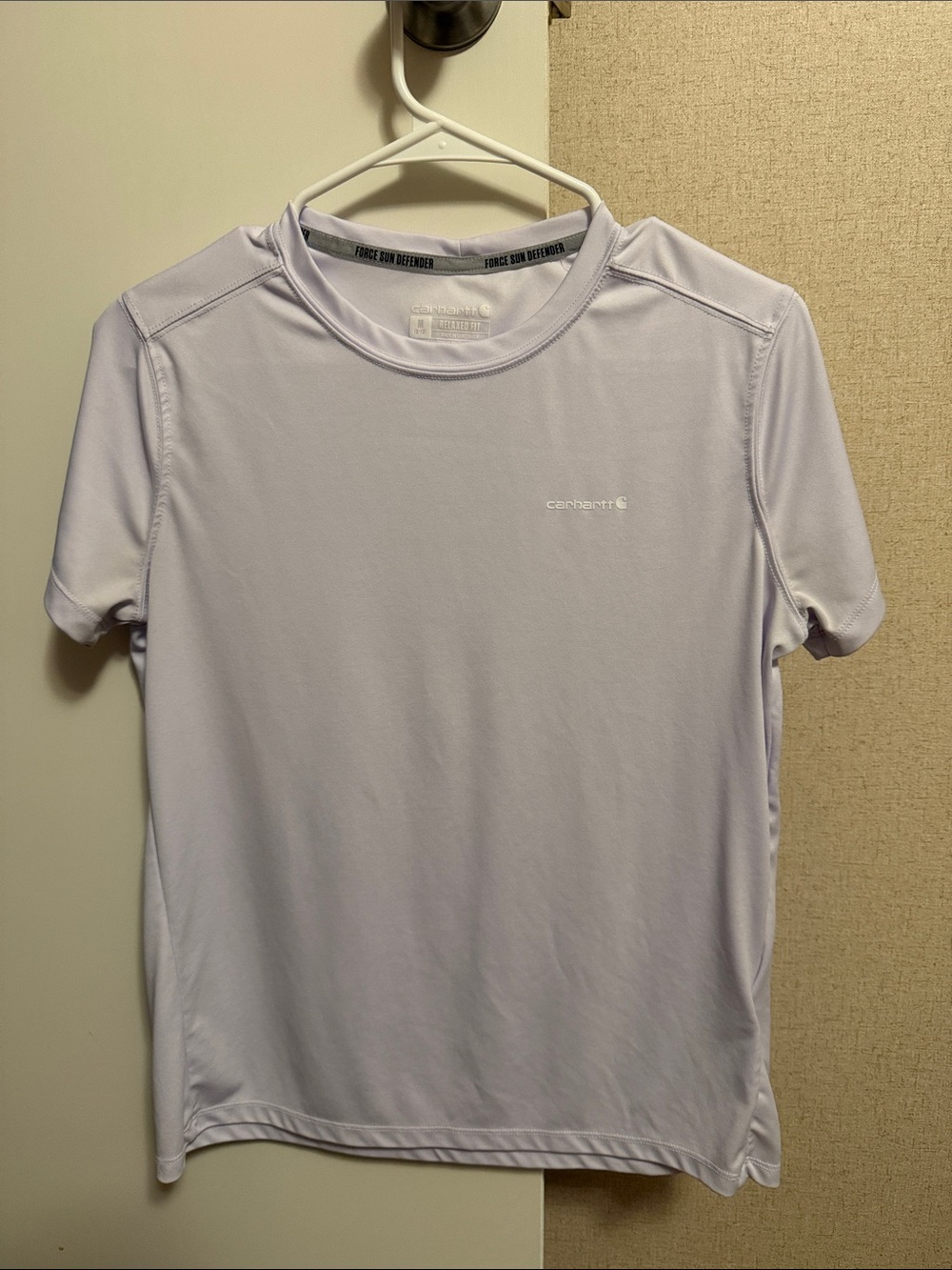 Carhartt women’s Short-Sleeve Performance Tee in Light Lavender